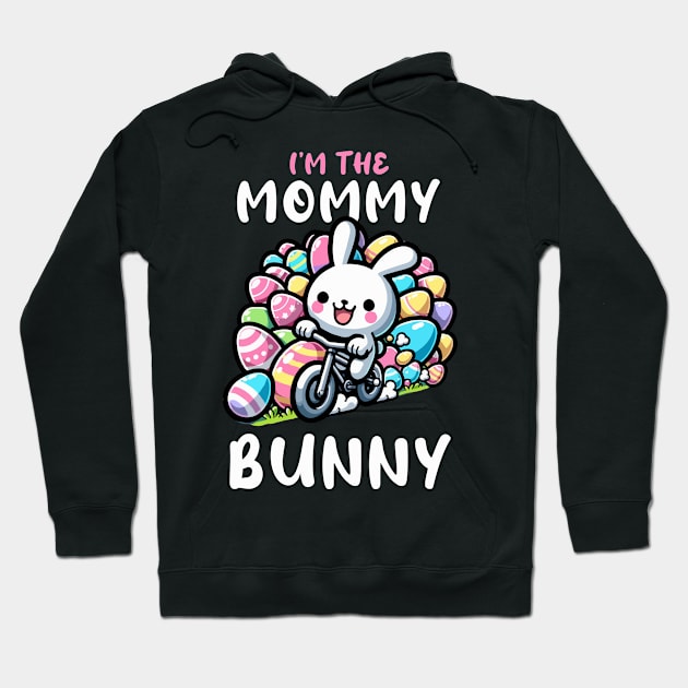 I'm The Mommy Bunny I Easter Bunny Egg Hunting Hoodie by biNutz